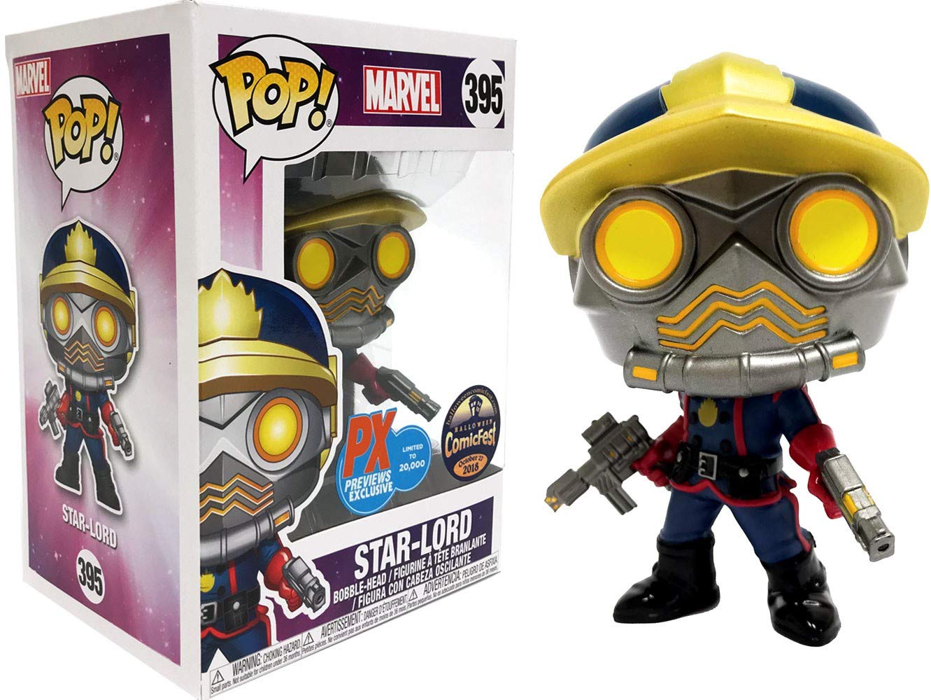 Funko POP! Marvel Star-Lord #395 [Classic] Exclusive