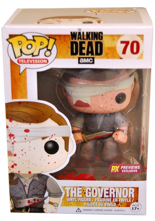 Funko POP! Television Walking Dead: Bandaged Version The Governor Vinyl Figure