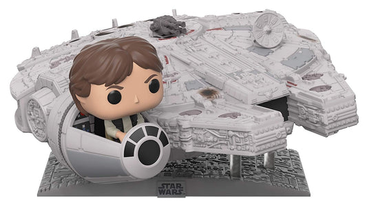 Funko POP! Deluxe: Star Wars - Millennium Falcon with Han Solo, ( Exclusive)