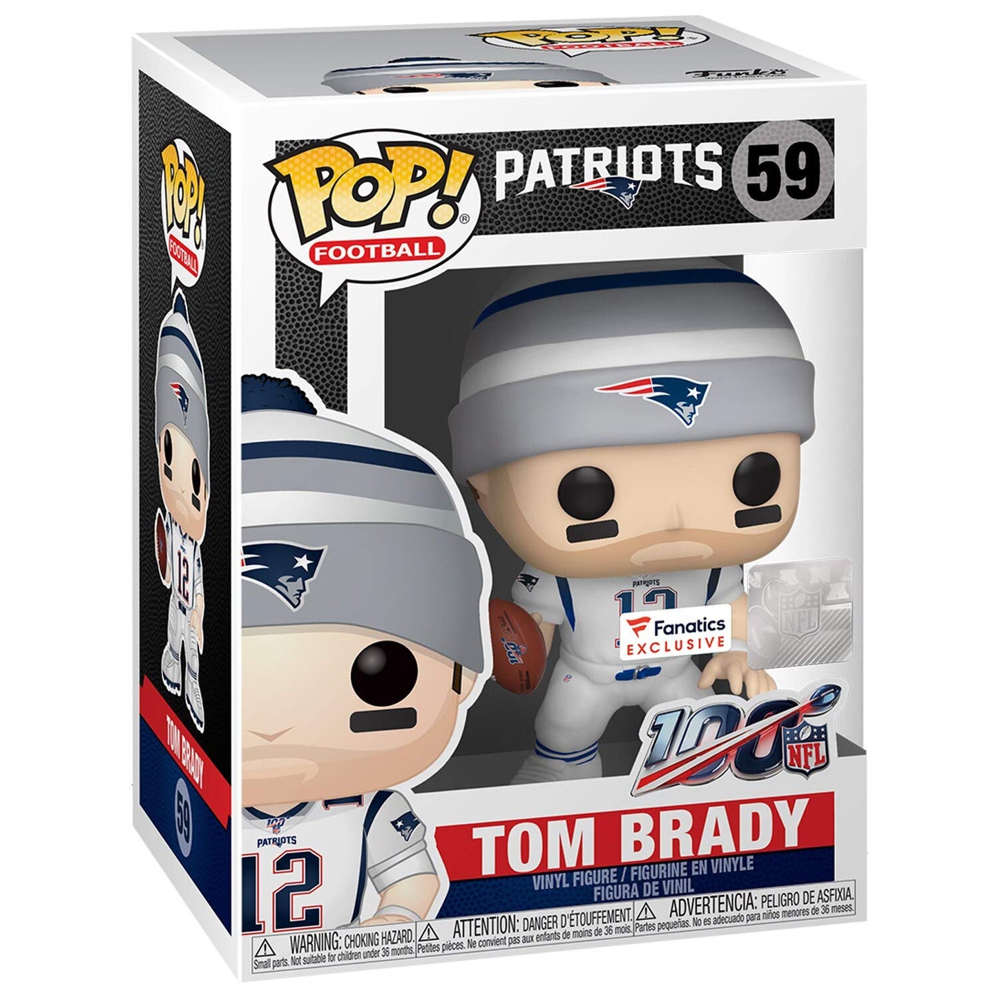 Funko POP! Football: Patriots - Tom Brady - Fanatics Exclusive