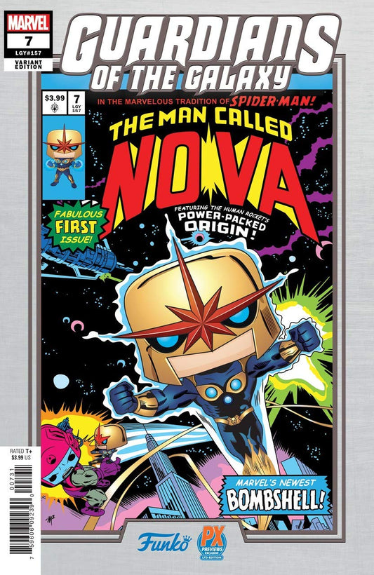 Marvel Comics Funko #7 The Man Called Nova Exclusive Comic Book [Mike Martin Funko Variant Cover]