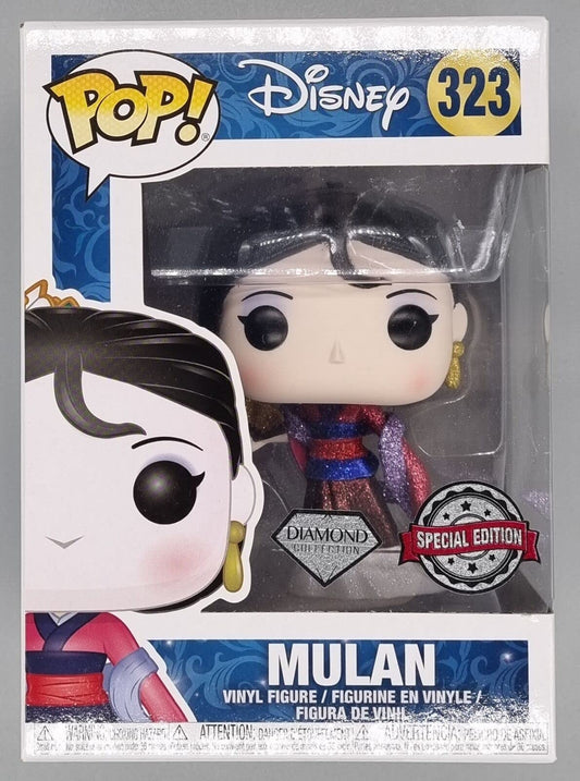 Funko POP! Disney Mulan - Mulan #323 [Dancing, Diamond Collection] Exclusive