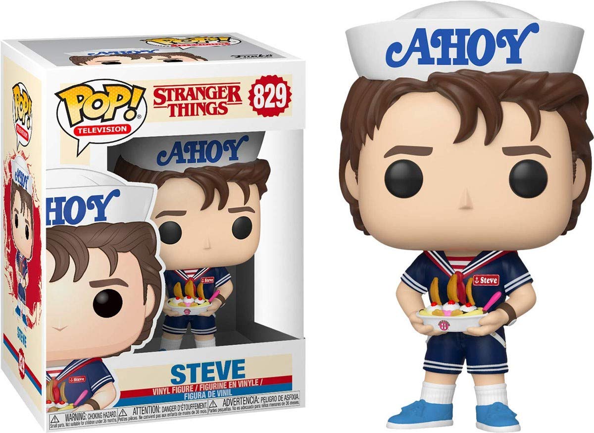Funko POP! Television: Stanger Things - Steve with Hat & USS Butterscotch Exclusive