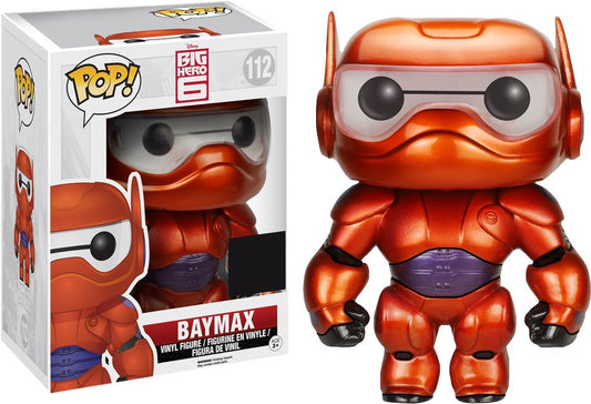 Funko POP! Disney Big Hero 6 Red Metallic Armored Baymax 6" Exclusive