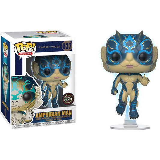 Funko POP! Movies Shape of Water: CHASE Amphibian Man [POP! Protector]