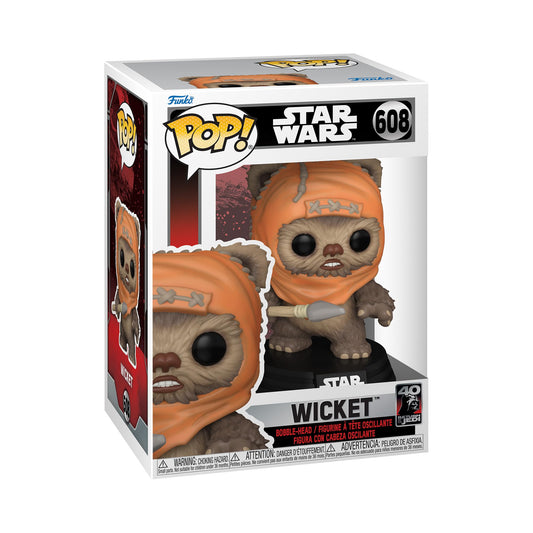 Funko POP! Star Wars - Star Wars Return of the Jedi - Wicket #608 [Spear]