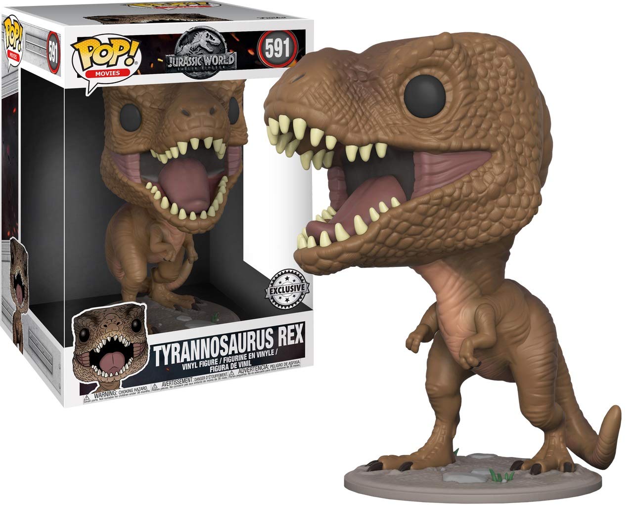Funko POP! Jurassic World Exclusive Super Size 10" Tyrannosaurus Rex