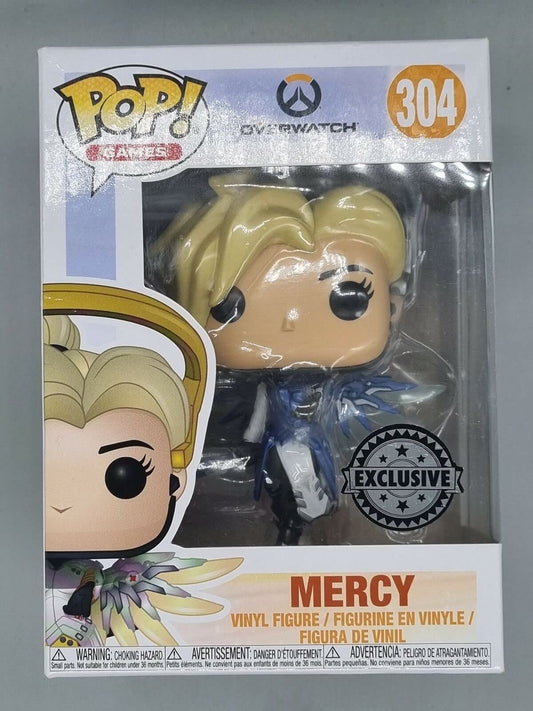 Funko POP! Games: Overwatch Mercy (Cobalt) Exclusive #304
