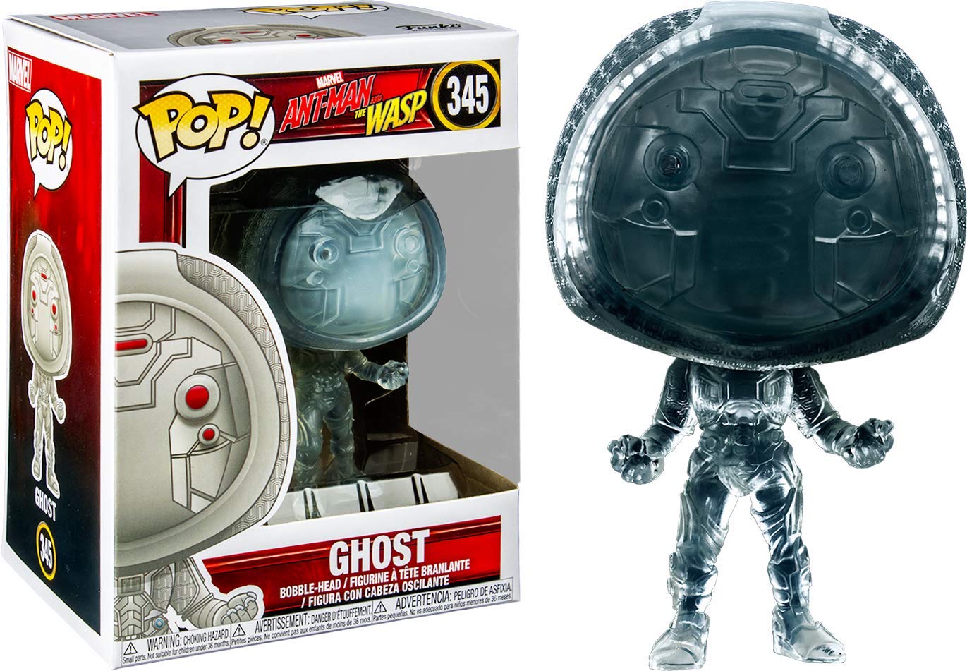 Funko POP! Marvel Ant-Man and the Wasp Invisible Ghost #345 Exclusive