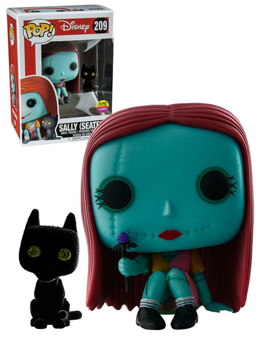 Funko POP! Nightmare Before Christmas Flocked Seated Sally Exclusive
