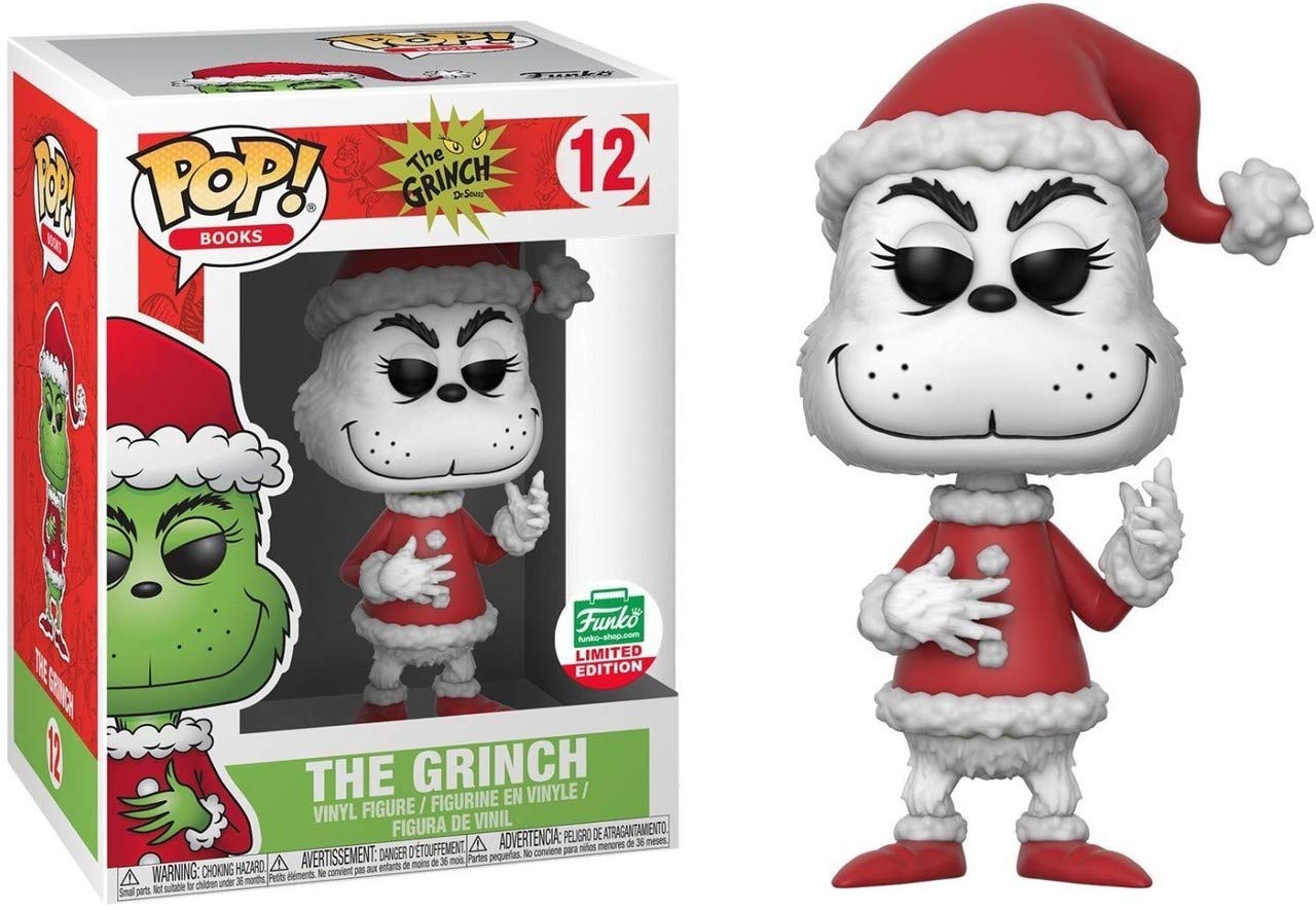 Funko POP! Books The Grinch #12 [Black & White] Exclusive