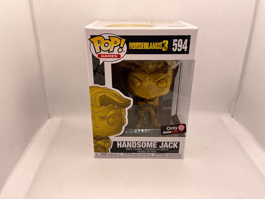 Funko POP! Borderlands 3 Handsome Jack Metallic Gold Exclusive