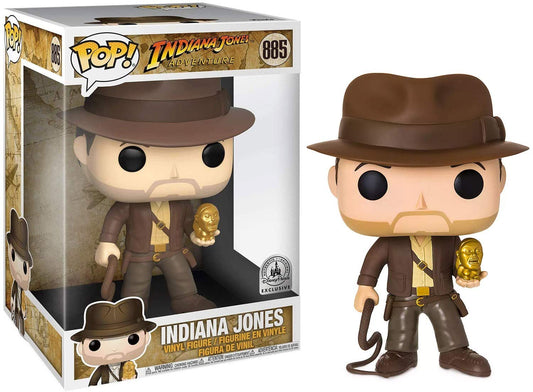 Funko POP! Indiana Jones Adventure #885 - Indiana Jones 10" Disney Parks Exclusive