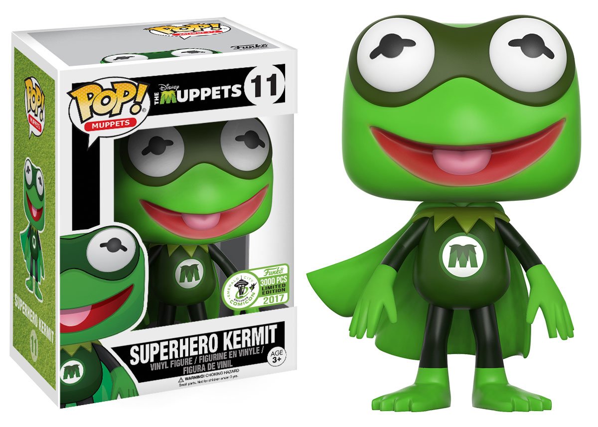 Funko POP! Muppets Superhero Kermit #11 Exclusive