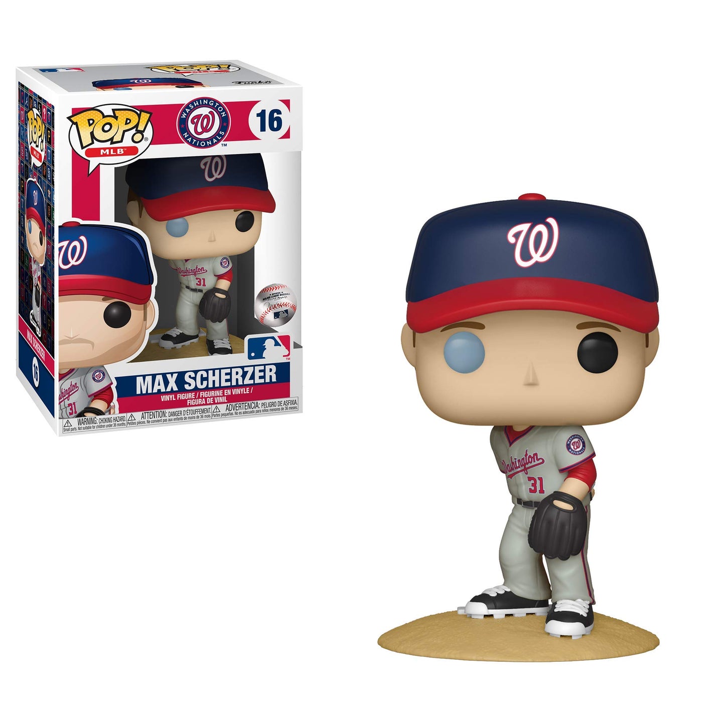 Funko POP! MLB: Max Scherzer (Road)