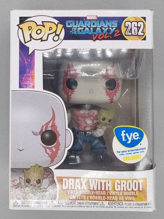 Funko POP! Marvel Guardians of the Galaxy Vol. 2 - Drax with Baby Groot (FYE Exclusive)