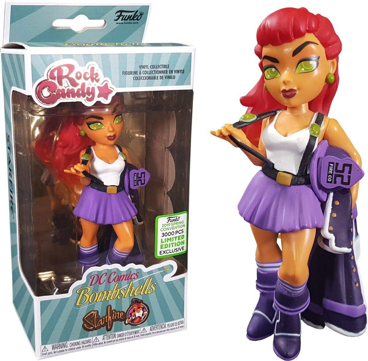 Funko Rock Candy DC Bombshells Starfire ECCC 2019 Spring Convention Exclusive