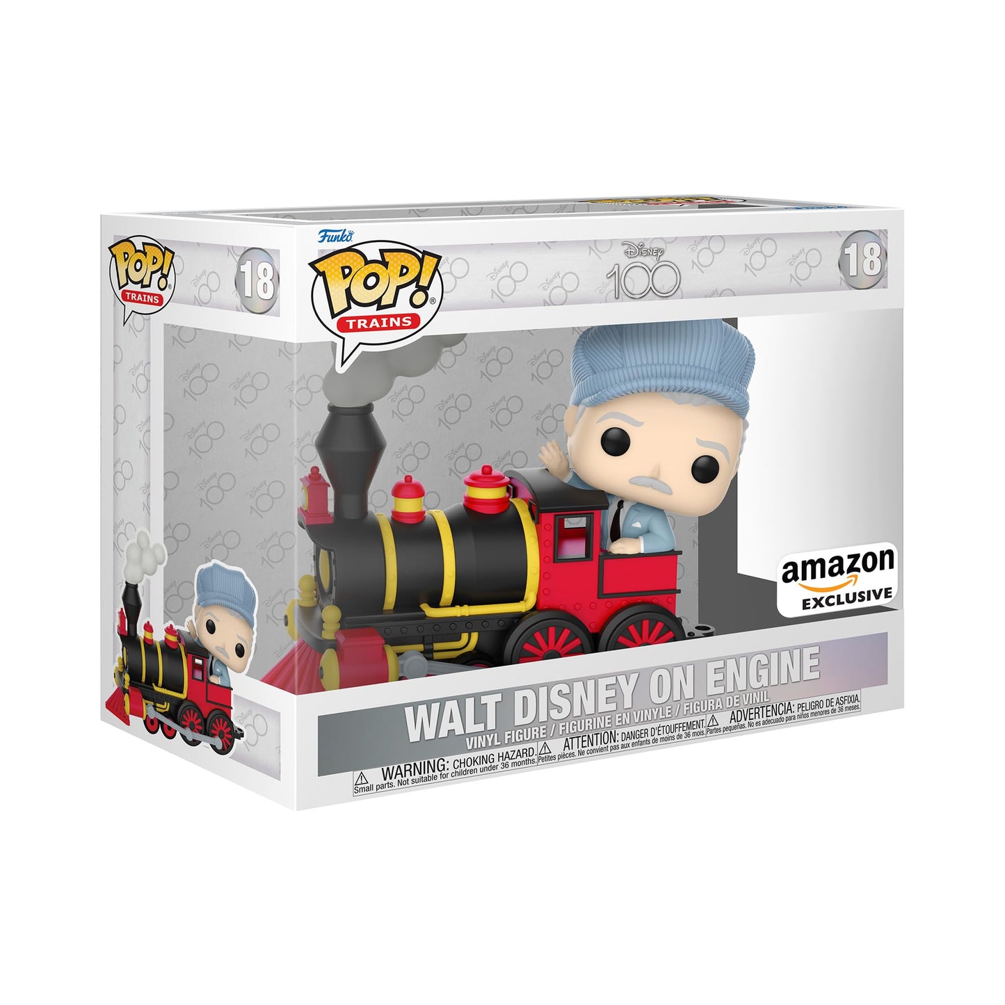 Funko Pop! Train: Disney 100 Walt Disney on Engine #18