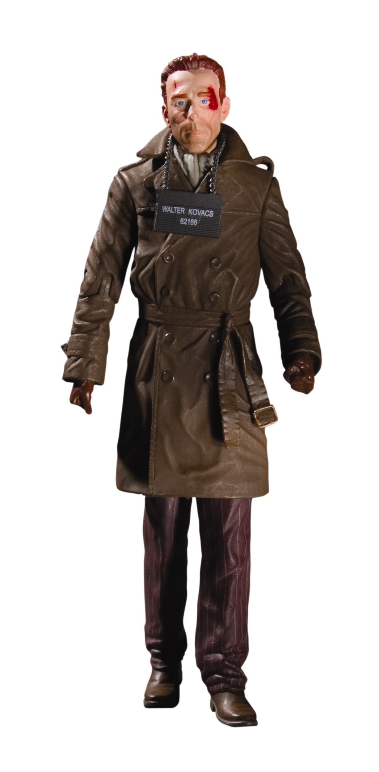 DC Direct Watchmen Rorschach [Unmasked Prisoner] Series 1 Exclusive Va ...