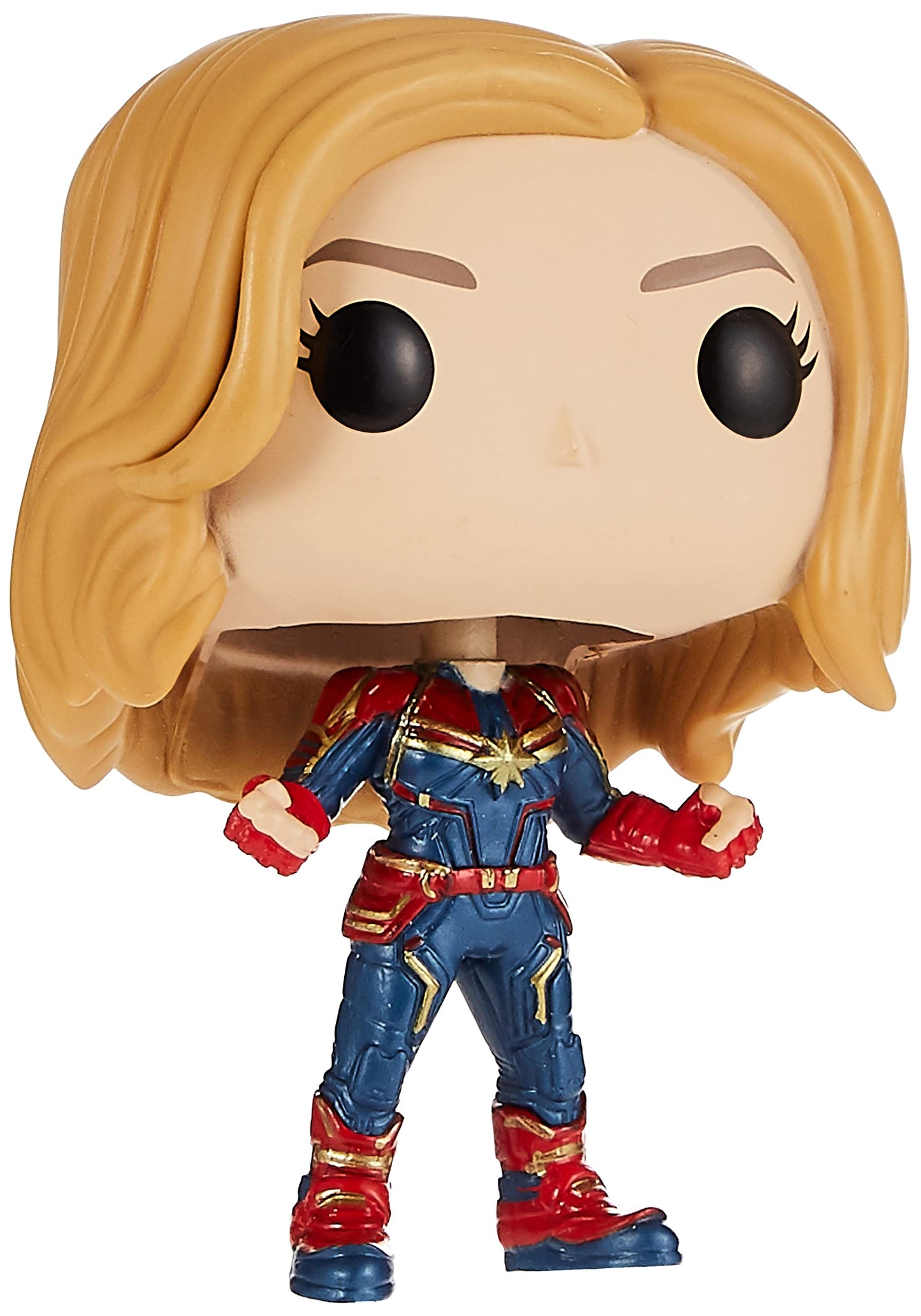 Funko POP! Marvel Captain Marvel - Captain Marvel #425 [Unmasked] (Styles May Vary)