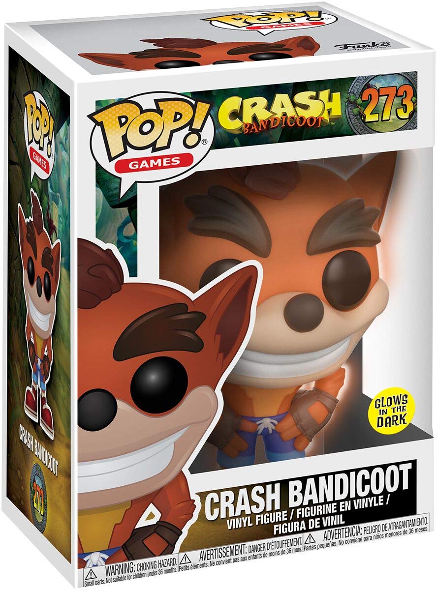 Funko POP! Games Crash Bandicoot #273 Glow in the Dark