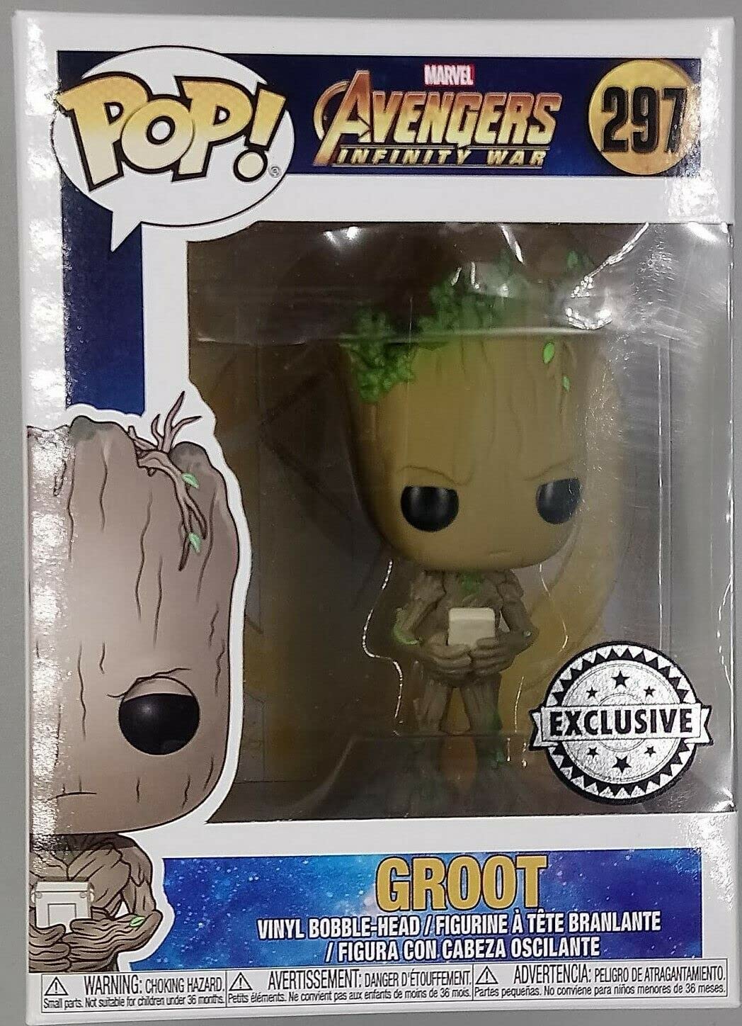 Funko POP! Marvel Avengers Infinity War - Teen Groot with Video Game Exclusive