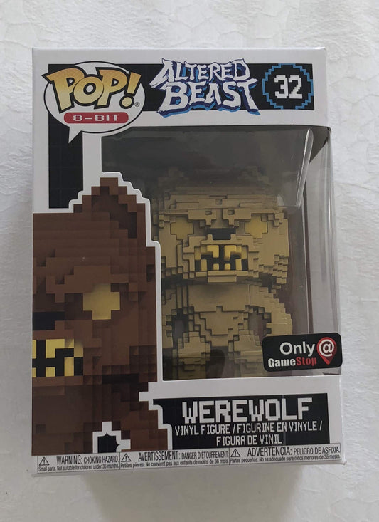 Funko POP! 8 Bit: Altered Beasts-Greek Warrior (Gold Werewolf)