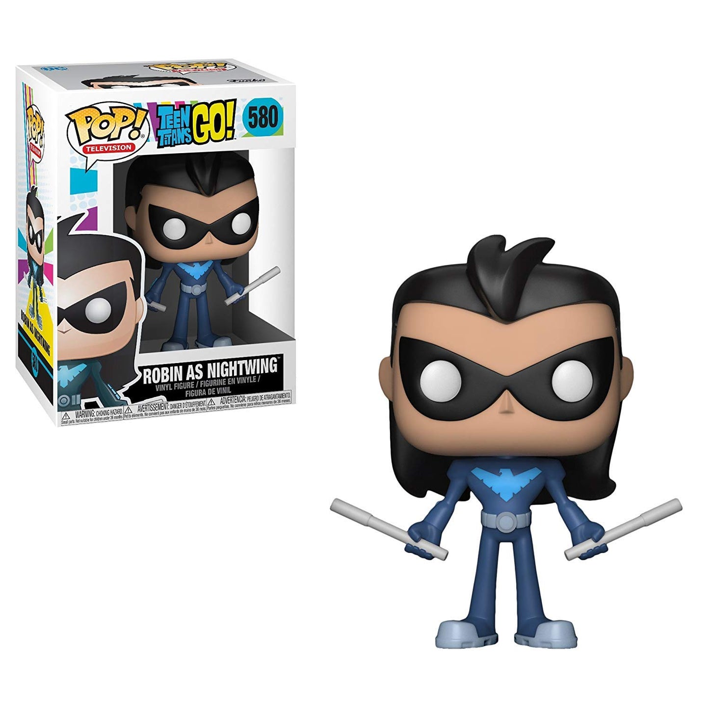 Funko POP! Television: Teen Titans Go! Robin As Nightwing