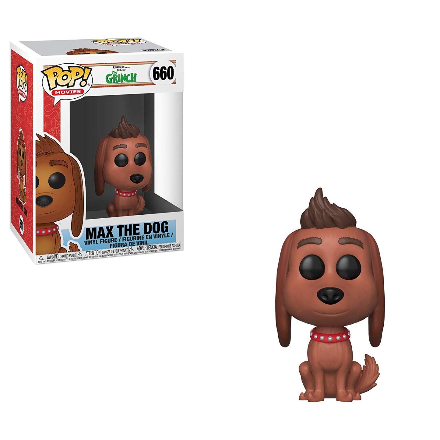 Funko POP! Movies Dr. Seuss The Grinch Max The Dog #660