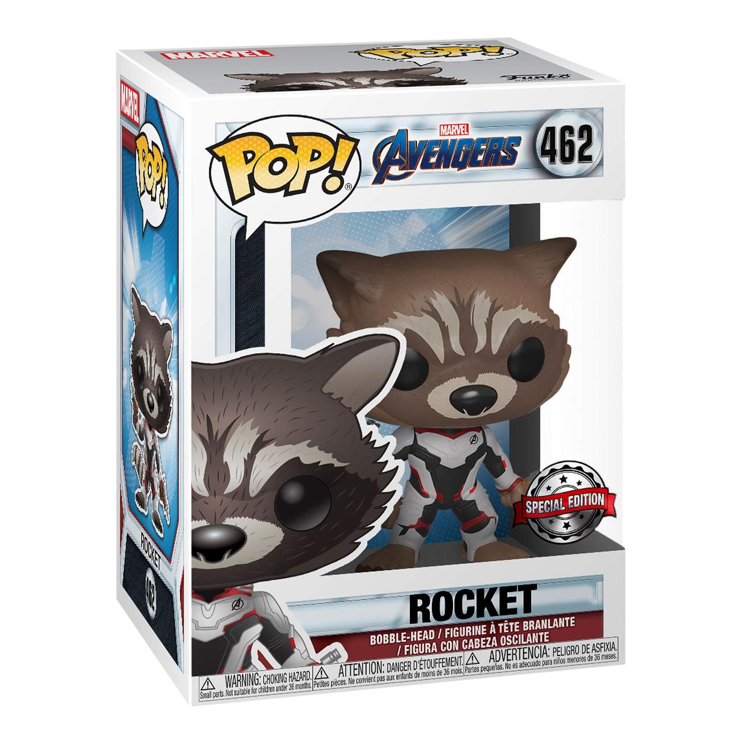 Funko POP! Marvel Avengers Rocket Raccoon #462 [Endgame] Exclusive