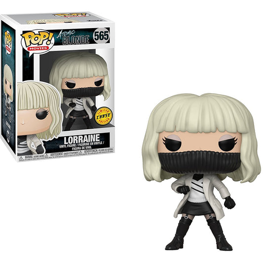 Funko Pop! Movies: Atomic Blonde - Lorraine Broughton White Coat CHASE (Bundled with Pop Box Protector Case)