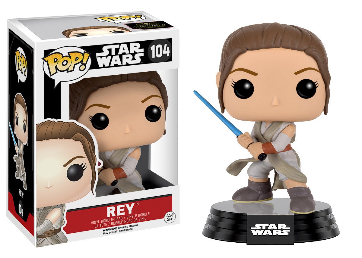 Funko POP! Star Wars The Force Awakens - Rey with Lightsaber