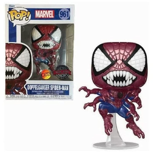 Funko POP! Marvel Doppelganger Spider-Man #961 [Metallic] LA Comic Con Exclusive