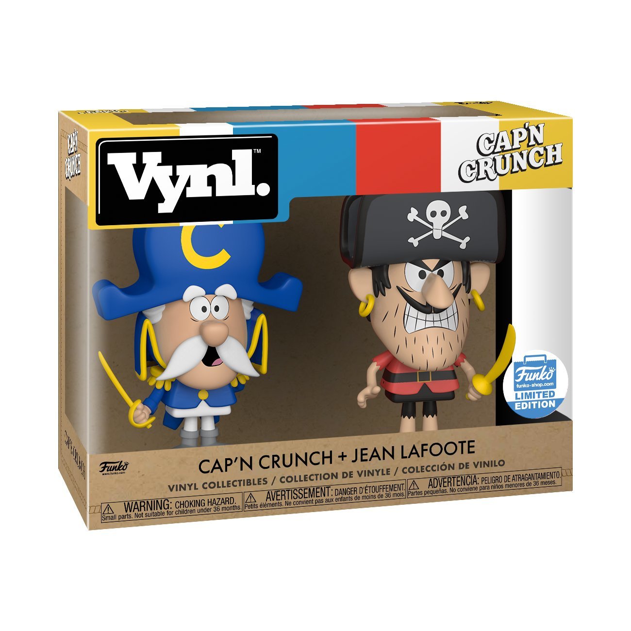 Funko Vynl. Cap'n Crunch & Jean LaFoote 2-pack