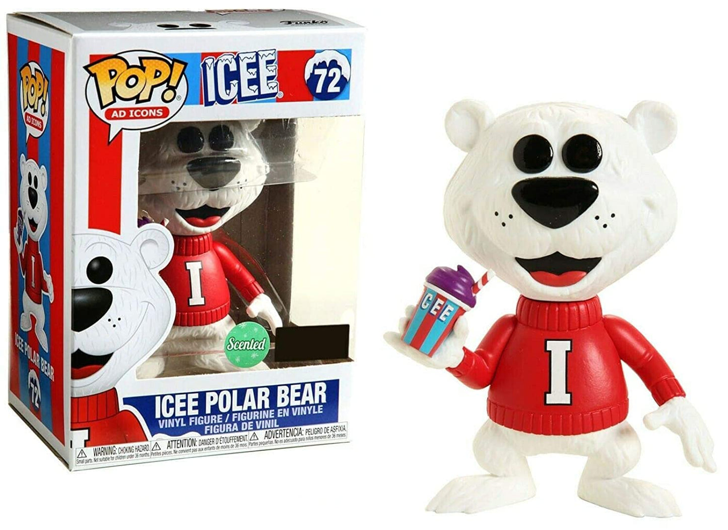 Funko POP! Ad Icons ICEE Polar Bear [Scented] #72 Exclusive