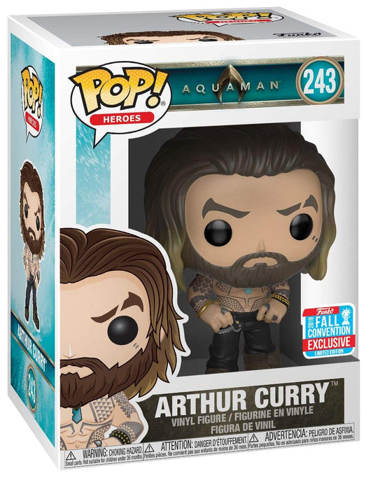 Funko POP! Heroes DC Aquaman Arthur Curry #243 [Shirtless] Exclusive