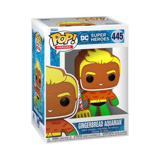 Funko POP Heroes DC Super Heroes Gingerbread Aquaman #445