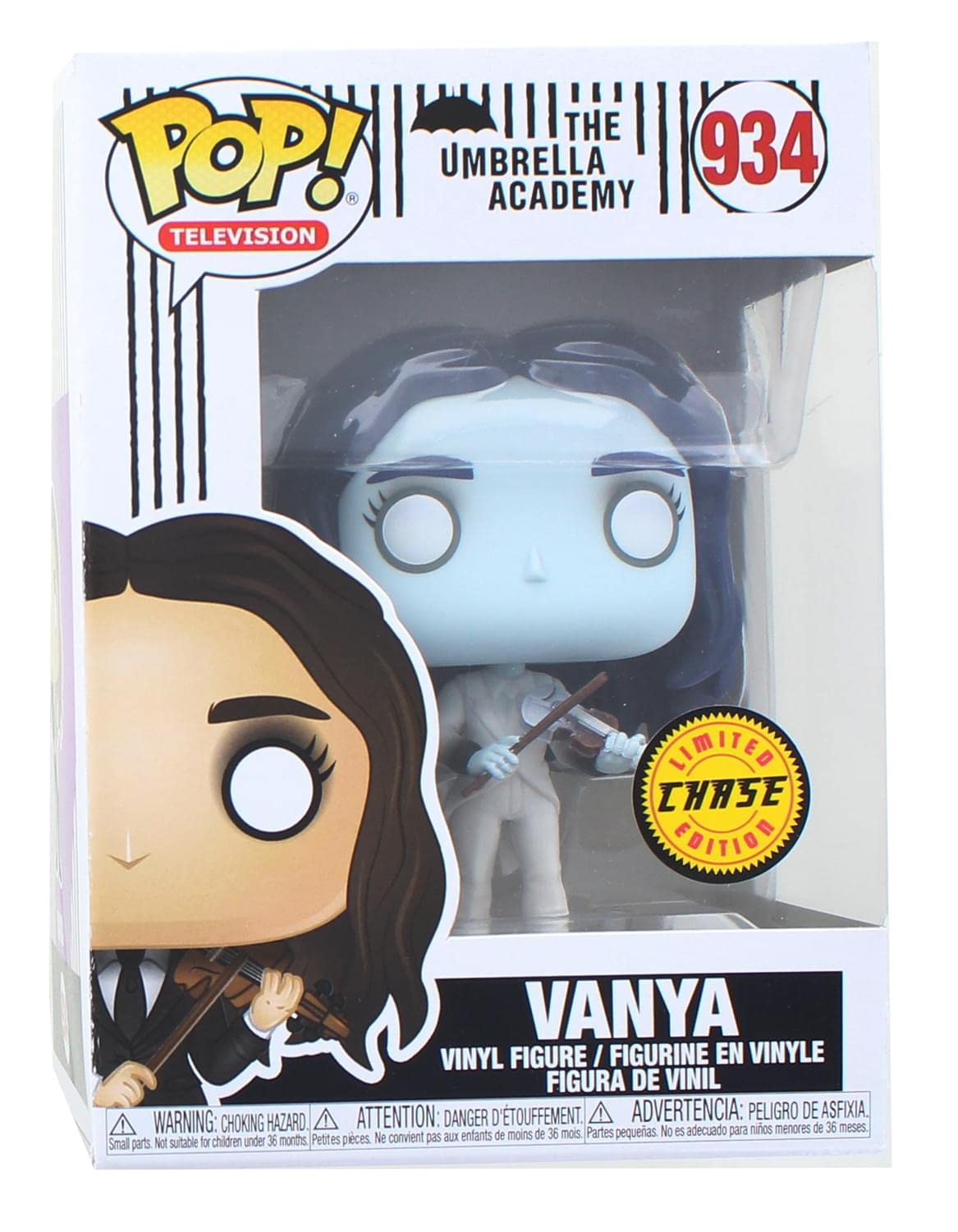 Funko POP! Television The Umbrella Academy CHASE Vanya #934 [White Violin]