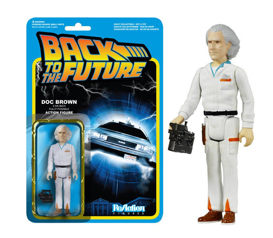 Funko Back to The Future Doc Emmett Brown Reaction Figure