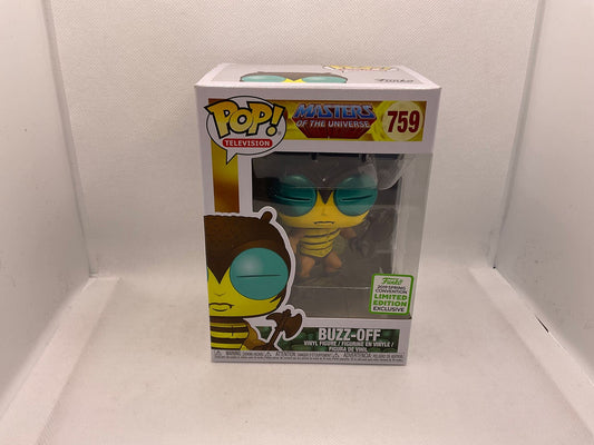 Funko POP! Masters Of The Universe Buzz-Off #759 Spring Convention Shared Sticker