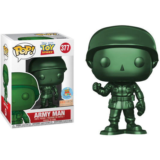 Funko POP! Disney Story Metallic Army Man #377 Box Lunch Exclusive