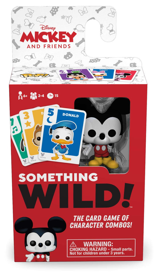 Something Wild! Disney Mickey & Friends - Mickey Mouse Card Game - Christmas Stocking Stuffer