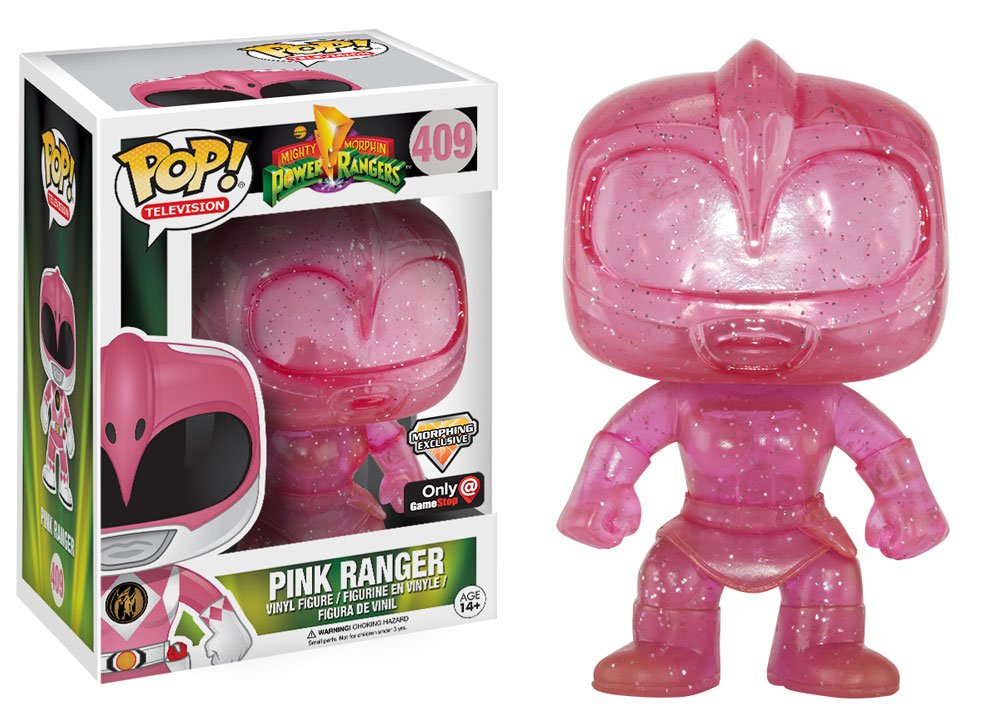 Funko POP! Television Mighty Morphin Power Rangers Pink Ranger #409 [Morphing] Exclusive