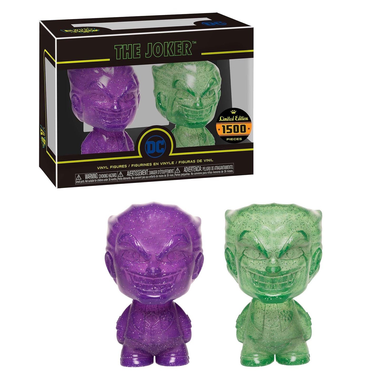 Funko Hikari XS DC Purple Green Joker Figure Set