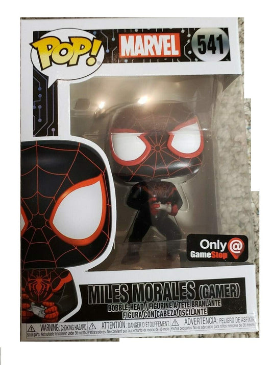 Funko POP! Marvel Spider Man Gamer Miles Morales Exclusive