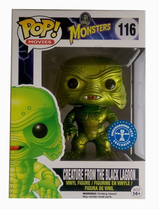 Funko Pop! Universal Monsters Metallic Creature From the Black Lagoon Vinyl Figure Exclusive