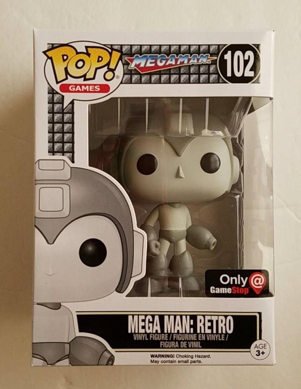 Funko POP! Games Retro Mega Man Exclusive #102