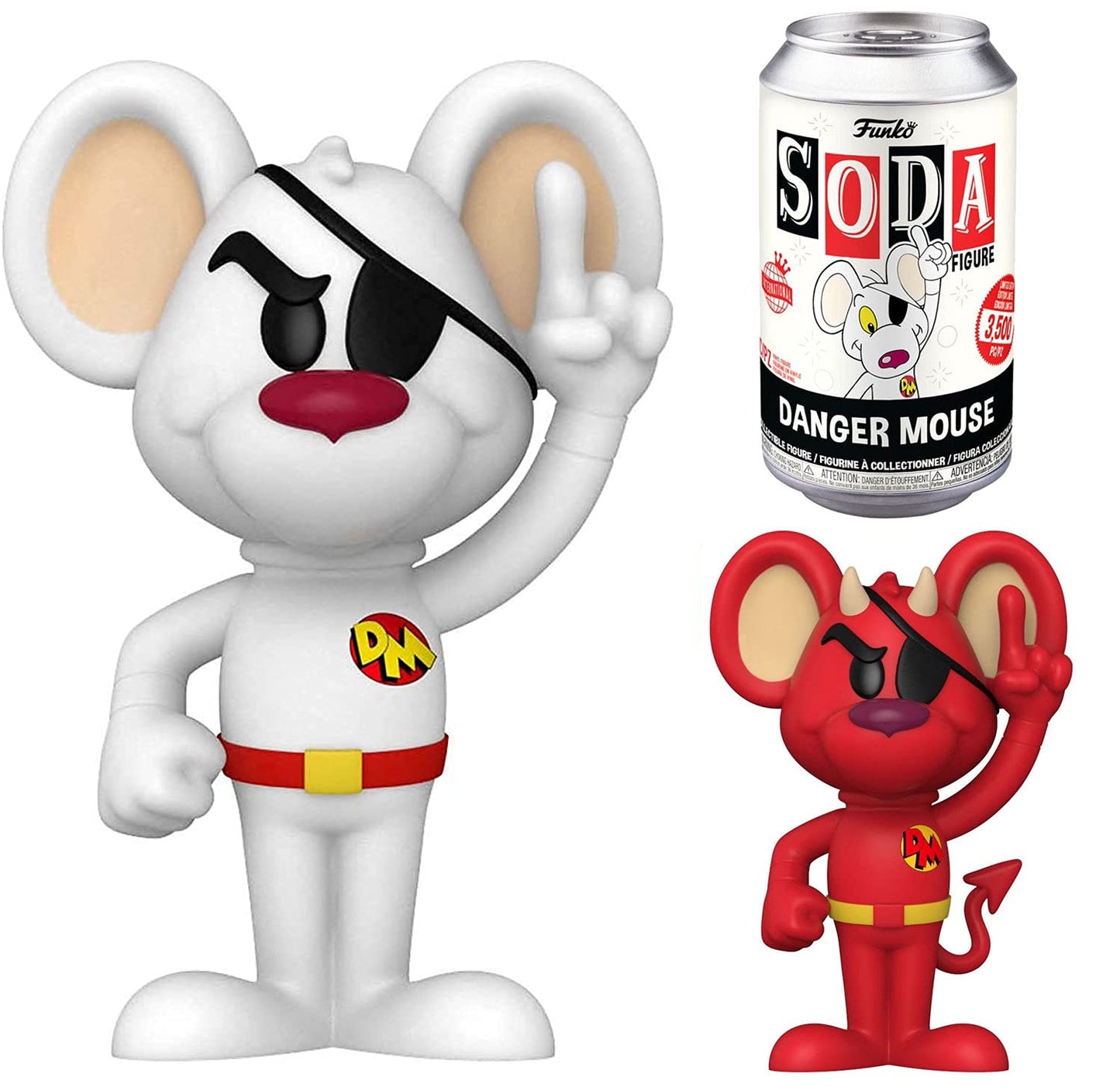 Funko Soda Danger Mouse International Edition Vinyl Figure