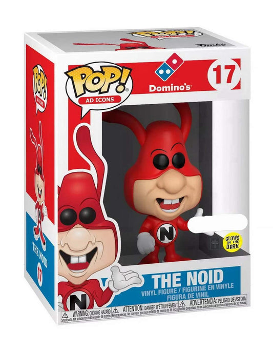 Funko POP! Ad Icons: Domino's The Noid Glow in The Dark #17 Exclusive [POP! Protector]