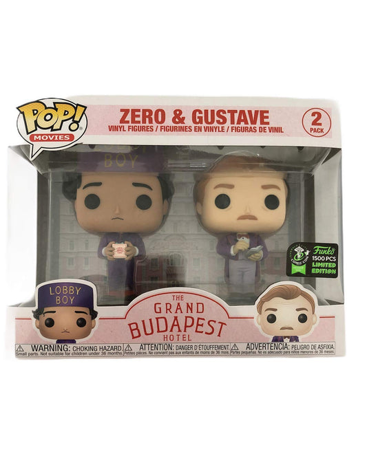 Funko POP! Movies Grand Budapest Hotel Zero & Gustave 2-Pack Exclusive